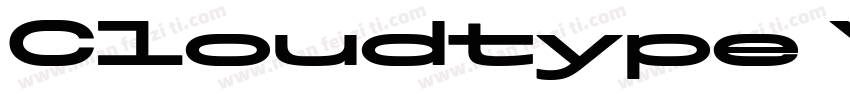 Cloudtype YJshanhshi字体转换